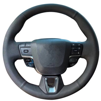 Loncky Auto Custom Fit OEM Steering Wheel Cover for Toyota Crown 2023 2024 2025 Toyota Camry 2025 Accessories