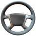 111Loncky Auto Genuine Leather Steering Wheel Covers for 2007 2008 2009 2010 2011 2012 2013 Chevrolet Silverado 1500 2007 2008 2009 2010 2011 2012 2013 2014 Chevrolet Silverado 2500 3500 Chevy Silverado Accessories