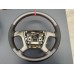 111Loncky Auto Genuine Leather Steering Wheel Covers for 2007 2008 2009 2010 2011 2012 2013 Chevrolet Silverado 1500 2007 2008 2009 2010 2011 2012 2013 2014 Chevrolet Silverado 2500 3500 Chevy Silverado Accessories