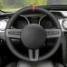 111Loncky Car Steering Wheel Covers for Ford Mustang 2005 2006 2007 2008 2009 2010 2011 2012 Accessories