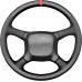 111Loncky Steering Wheel Cover for Chevrolet Chevy Silverado 1500 2500 1999-2002 / Silverado 3500 / Astro 1999-2005 Blazer/C/K 1500/ Kodiak 2004-2006 / S-10 S10 1999-2003 / Suburban Tahoe 1998-2002 Interior Accessories