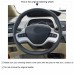 111Loncky Auto Custom Fit OEM Black Genuine Leather Car Steering Wheel Cover for Honda Civic 2006 2007 2008 2009 2010 2011 Honda Civic Accessories