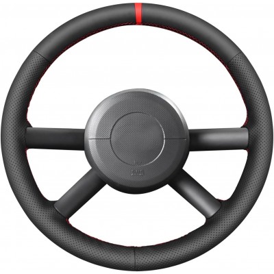 Loncky Car Steering Wheel Covers for Jeep Wrangler (JK) 2007 2008 2009 2010 Wrangler Accessories