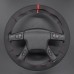 111Loncky Custom Hand Stitched OEM Steering Wheel Cover for Chevrolet Silverado 1500/2500/ 3500 2003-2006/ Trailblazer/Silverado 1500 2500HD 3500 Classic 2007/ GMC Sierra 1500/ Envoy XL 2002-2006/ Yukon (Yukon XL)/ Envoy Interior Accessories